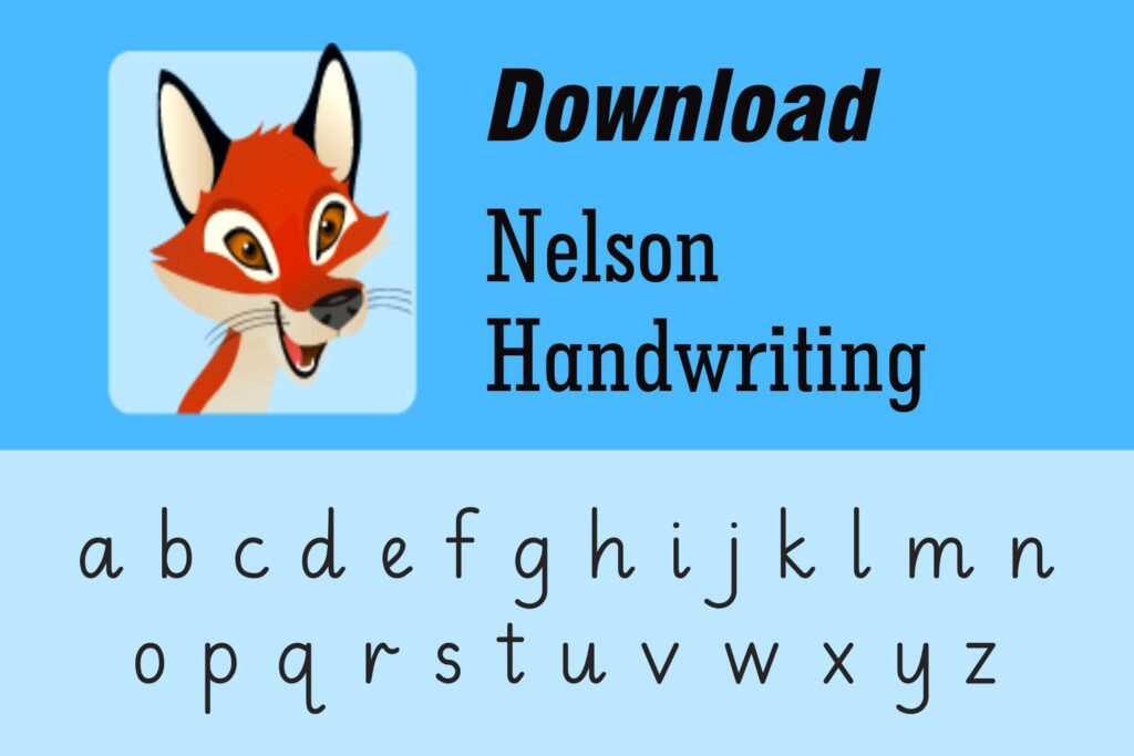 Nelson Handwriting Font